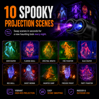 The Haunted Yard Projector — 32ft Display, 10 Spooky Patterns thumbnail 5