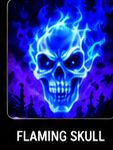 Flaming Skull