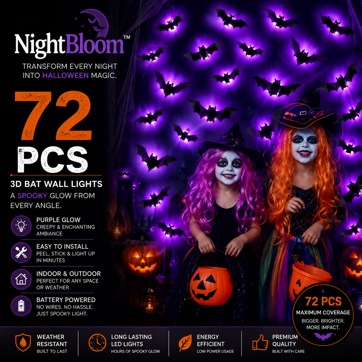 Peel, Stick & Light Up In Minutes
